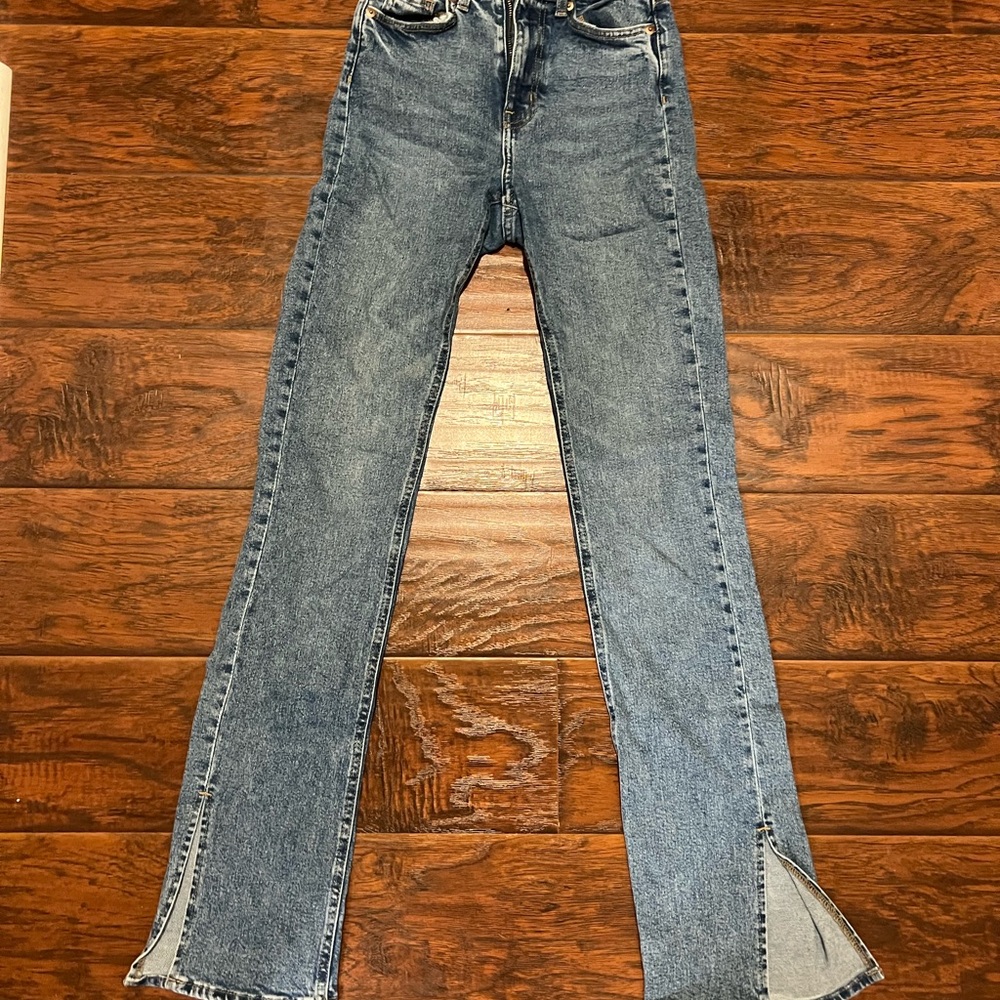 H&M Split Hem Women's Jeans